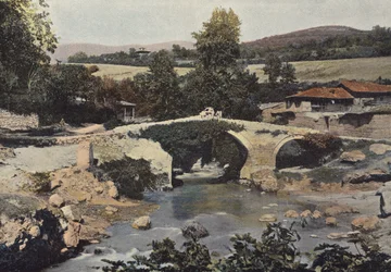 Old Stone Bridge in Istib